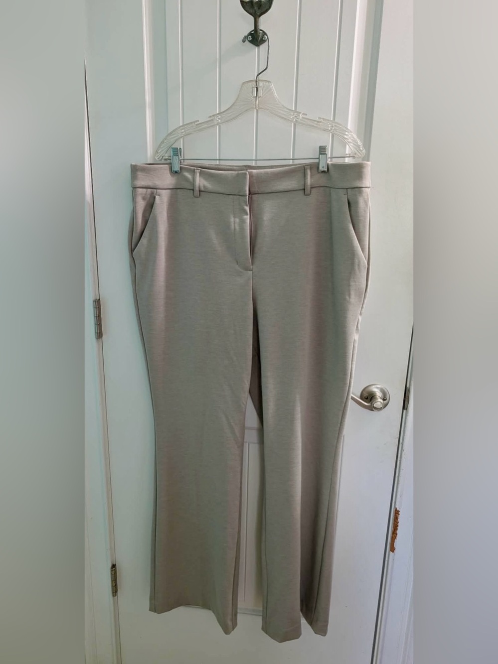 Simply Vera Vera Wang wide leg, bootcut Neutral Beige Women's Bottoms